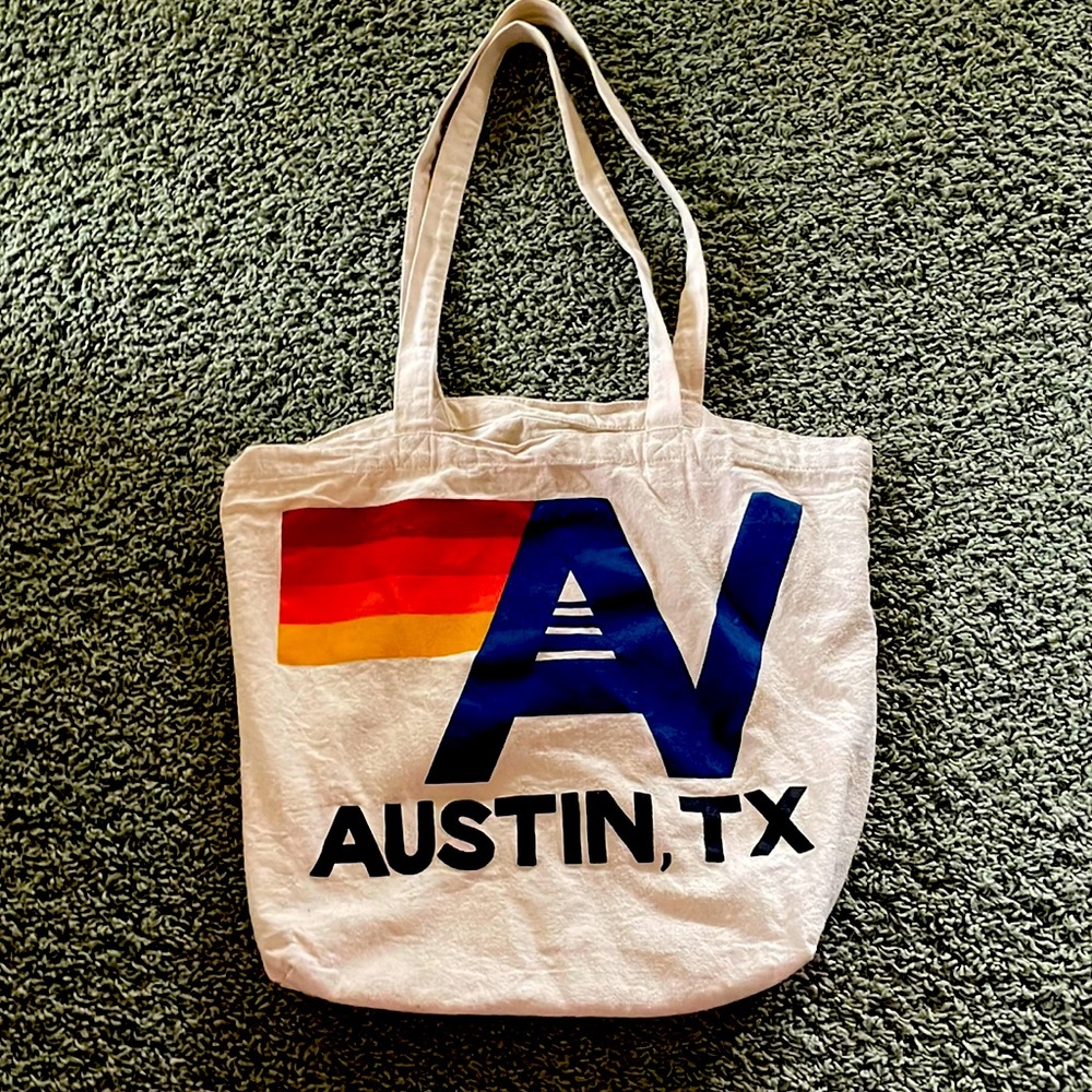 Aviator Nation Canvas Tote Bag - Austin, TX